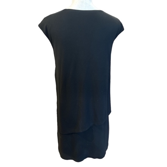 EUC - Lafayette 148 New York Asymmetrical Layered Dress - size S - Picture 3 of 4